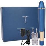 A1 Professional Microneedling Pen Rechargeable MTS Injection Electric Derma Machine Face Anti-wrinkle Lifting Beauty Device
