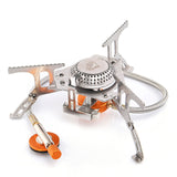 Outdoor Gas Stove Camping Gas burner Folding Electronic Stove Portable Foldable Split Stoves gas camping alcohol tent stove