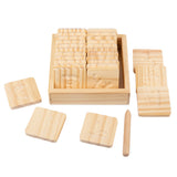 Alphabet Tracing Board Double Sided Letters/ Number with Wood Stylus Pen Montessori Toys for Toddlers Preschool Sensory Play