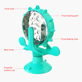 Interactive Cat Toy Treat Leaking Rotatable Wheel Toy for Cats Kitten Dogs Pet Products Accessories