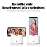 360 Rotation Smart Mobile Phone Selfie Stick Tripod Face Tracking Camera Holder Follow-up Pan Tilt for Photo Vlog Live Gimbal
