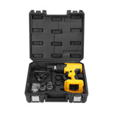 Cordless Handheld Hot Air Machine Lithium Rechargeable Heating Equipment Temperatures Adjustable Power Tool with 4 Nozzles
