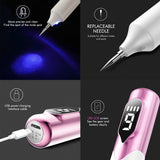 LCD 9 Level Laser Plasma Pen Mole Tattoo Freckle Wart Tag Removal Pens Dark Spot Remover Skin Care Tools Women Beauty Instrument