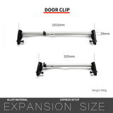 Flexible Adjustable Door Clamp 1Pcs Support Rod Door Frame Clips Support Bar for Installing Door Frame 555-1050mm