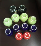 Vacuum cupping 12pcs Health Tank Massage Cup Slimming Beauty Ceramic Treatment Pot Cupping Fire Jar Therapy Care Tool Body