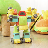 Take Apart Robot Toys 5 In 1 Dinosaur Train Robot Toys For Kids Building Toys Vehicle Set For KidsBirthday Gift For Preschool