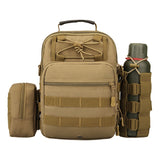 Tactical Molle Water Bottle Pouch Bag Military Outdoor Travel Hiking Drawstring Water Bottle Holder Kettle Carrier Bag FY GW