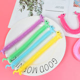 New TPR Flexible Glue Noodle Elastic Force Stress Reliever Toy Vent Antistress Hand Adult Squeeze Sensory Toys For Children Gift