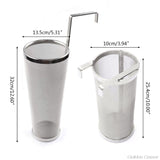 300 Micron Stainless Steel Beer Filter with Hook for Homemade Brew Home Coffee Mesh Strainer D23 20 Dropshipping