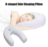 U-Shaped Side Sleepers Pillow High Quality Cotton Neck Back Pain Relieve Health Cushion Neck Spine Protection Pillow Side Pillow