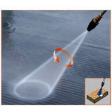 Car Washer Cleaning  1/4" High Pressure Washer Rotating Turbo Nozzle Spray Tip 2.5-4 GPM Quick Connect Rotating 360 Degree