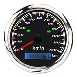 Marine Digital GPS Speedometer 120km/h Stainless Steel  Meter Universal
