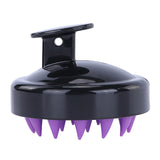 Colorful Hair Washing Silicon Brush Hair Cleaning Comb Head Massager Household Shower Tool Multicolored E1084