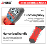 ANENG PTM16A Digital Pen Meter Multimeter With Box 1999 Counts Display  AC/DC Voltage Current Resistance Auto Range Diode Tester