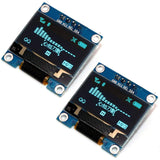 0.96 oled display Blue I2C IIC Serial 128x64 OLED LCD LED ssd1309 0.91 inch oled display Module for Arduino Raspberry Pi Display
