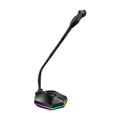 USB Omnidirectional Microphone Plug-N-Play Condenser Microphones For Computer PC For Gaming Live Streaming 100Hz-10KHz