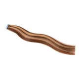 Seamless invisible hair extension female real hair PU wig Real hair wig Tape In Extension