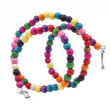 Pet Parrot Hanging Toy Chewing Bite Rattan Balls Swing Bell Bird Parakeet Stand Training Toys Accessories Pet Supplies