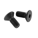 Dropship-8Pcs MTB Bike Lock Shoe Cleat Mounting Screw for Shimano SPD Self-Locking Pedal Lock Steel Black