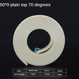 50mm*9mm Flat Silkscreen Squeegee Rubber 55A 65A 75A 80A DIY Silk Screen Printing Ink Scratch Board Tools Squeegee Rubber Blade