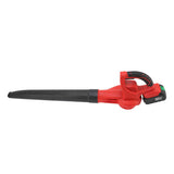 Leaf Blower Lengthened Nozzle Porous Ventilation DC 21V ABS Blower for Home