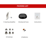 Self-Fitting Hearing Aid Audifonos Mini 10-Channel Digital Sound Amplifiers Wireless Ear Aids For Elderly/Deaf Hearing Amplifier