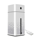 Humidifier USB Rechargeable Creative Mute Spray For Home Bedroom Dormitory Purify The Air Colorful Lights