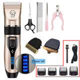 NEW2022 NEW Electric Pet Clipper Dog Hair Clipper For Dogs Reachageable Trimmer Haircut Cat Hair Cutting Remover Machine