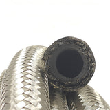 1Meter AN4/AN6/AN8/AN10 304 Stainless Steel  Double Braided Brake Gas Oil Fuel Line Hose Automobiles tube pipe Cooling System