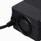 67.2V 2A Lithium Battery Charger for Electric Bike 16S 60V Lithium Ion Battery Pack Unicycle Charger with Fan US Plug