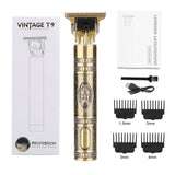 LCD Hair Trimmer For Men USB Rechargeable Hair Clipper Electric Shaver Professional Barber Beard Trimmer Hair Cutting Machine