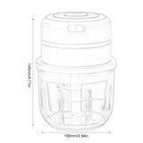 Wireless Electric Mini Meat Grinder Supplement Cooking Machine Equipment Artifact Kitchen Gadget Garlic Masher