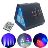 Mini 54W LED Battery Par Uplighting IR WiFi App Control DMX512 Wireless 3x18W RGBWA-UV 6in1 Disco Dj Wedding Party Stage Lights