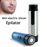 Electric Shaver For Men Razor Summer travel epilator Dry battery drive Man remove hair tool Legs Body USB Charging SU380