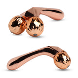 Face Lift Massage Roller Natural Pink Crystal Jade Roller Face Eye Relaxing Massage Anti-wrinkle Beauty Instrument