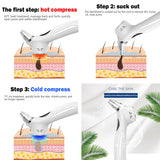 High-frequency Vibration Blackhead Remover Clean Shrink Pores Hot and Cold Compresses Remove Acne Pimple Grease Dirt Face Care