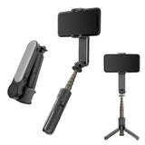 Cellphone Handheld  Gimbal Stabilizer Selfie Stick Tripod Wireless Remote Control Single Axis For Video Shooting