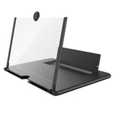 3D Screen Magnifier Amplifier Mobile Screen Lightweight Folding Magnifying Glass Watch Movies For Smart Phone