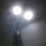 Outdoor Camping Tent Lamp Flashlight 2 COB LED Work Light Magnetic Light Flashlight USB Cable Foldable Flashlight USB Charging