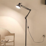 Modern Nordic minimalist wrought iron adjustable floor lamp E27 220V lights living room bedroom kitchen living room study hotel