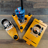 Trimming Machine Balance Board Flip Board Guide Table Electric Wood Milling Slotting Chamfering For Woodworking Work Bench