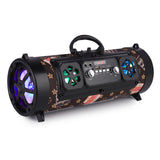 2022Portable Bluetooth-compatible Speaker Column Outdoor Wireless Speaker Music Stereo Subwoofer Speaker Move KTV 3D Sound FM