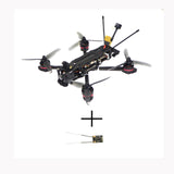 DIY XY-5 220mm FPV Racing Drone 3-4S with RS2205 2300KV Motor F4 V2 Flight Control Micro Camera 51466 Props DSM-X Receiver Drone
