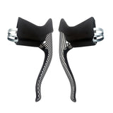 Lightweight Aluminum Bicycle Brake Handle MTB Mountain Bike Cycling Brake Levers Front &amp; Rear Brake Levers Drop Handlebar Set