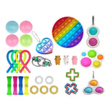 Fidget Toys Pack Anti Stress Set Kawaii Gift Toys Box Children Simple Dimple Antistress Relief Figet Toys Pakket Kit Dropship