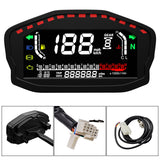 LCD Color Screen Motorcycle Odometer Multi-functional Instrument Oil Gauge Digital Backlight Motor Speedometer For Honda Yamaha