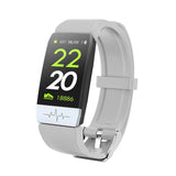 Hot Sale! Q1S Fitness Tracker ECG PPG Waterproof Heart Rate Monitor Smart Band Weather Forecast Smart Bracelet For IOS Android