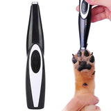 Pet Nail Hair Trimmer Grinder Cat Dog Grooming Tool Electrical Shearing Cutter USB Rechargeable Dog Haircut Paw Shaver Clipper
