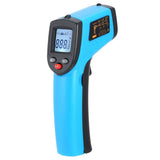Meter Non-contact Pyrometer Digital Infrared Thermometer Laser Temperature Imager Hygrometer IR Termometro Color LCD Light Alarm