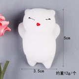 JY 50Pcs/lot Creative Cute Animal Pinch Music Tricky To Pinch Ball Decompression Vent Balls Languotu